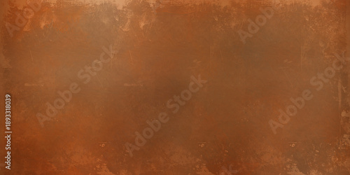 Foto aged copper brown grunge texture background displays weathered metallic surfaces