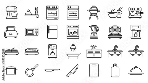 Kitchen Utensils and Cooking Tools.