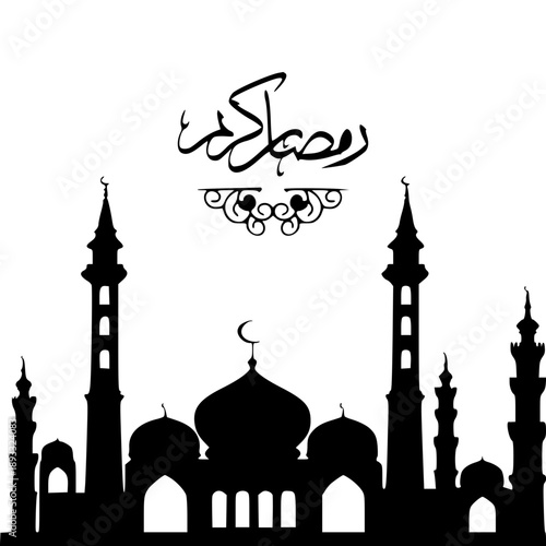 taj mahal vector illustration