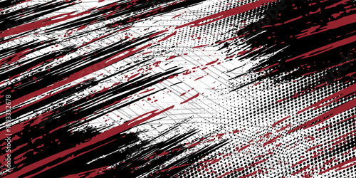 A modern and stunning abstract background with strong strokes. eps 10