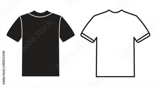 T-shirt icon, different style sign, for mobile concept and web design, short sleeve t-shirt vector icon, symbol, simple t-shirt, logo illustration, vector graphics, vector illustration.

