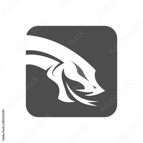 Snake logo icon design