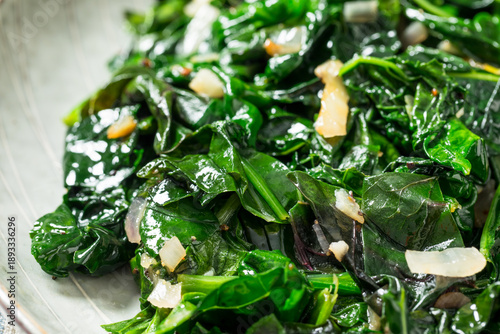 Savory Healthy Sauteed Greens