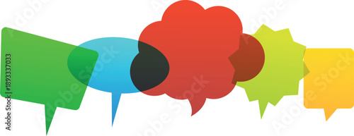Abstract colorful background with paint splashes and a 3d vector illustration of a paint brush forming a vibrant speech bubble cloud icon for creative communication design