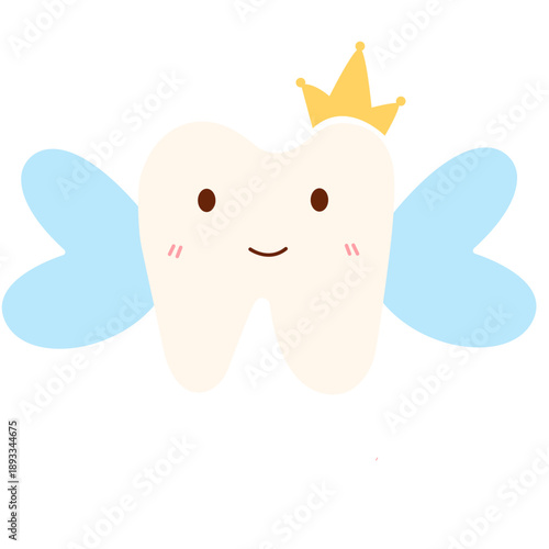 dental, tooth, teeth, smile, cute, cartoon, character, fairy, angel, crown, kid, children, pediatric, clinic, care, hygiene,