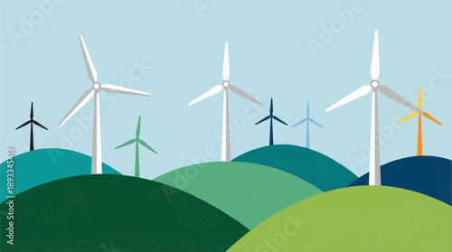 A Serene Landscape Illustration