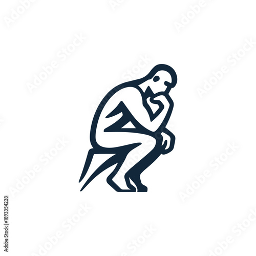 Thinker Philosopher Logo