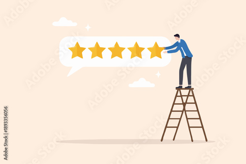 Good review and rating concept