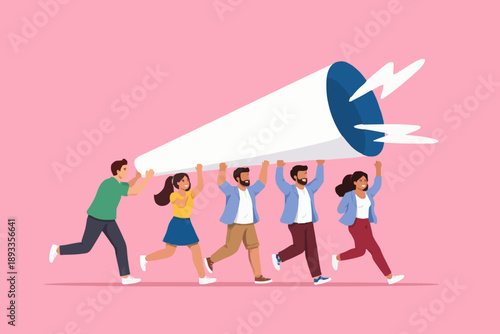 Teamwork and Loud Announcement