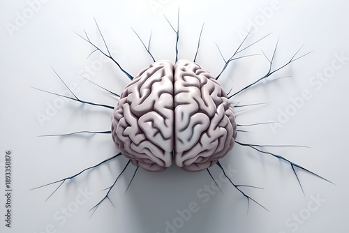 Medical concept of the human brain