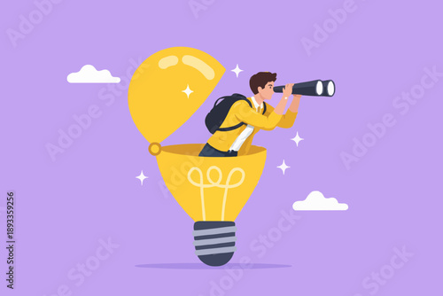 Looking For New Ideas Concept