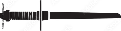 Black and White Sketched of a Whisk with a Handle and Bristles kitchen tool cooking utensil