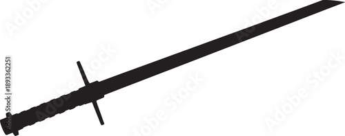 Black and White Sketched of a Whisk with a Long Handle kitchen tool cooking utensil