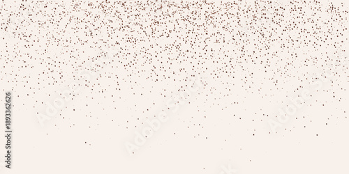 Abstract speckled pattern with a gradient from denser to lighter areas