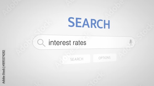 Interest rate search tool emphasizing loan and mortgage analysis