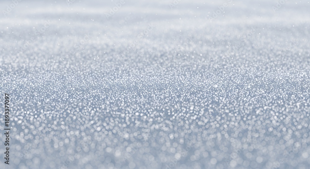 Obraz premium sparkling snow surface, winter wonderland background