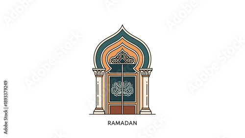Flat_vector_icon_of_Islamic_arch_doorway_1767439345048.eps