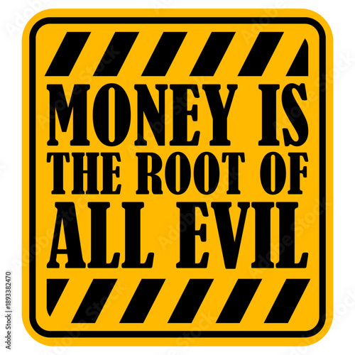 Money Root Evil Capitalism Greed Finance Wealth
