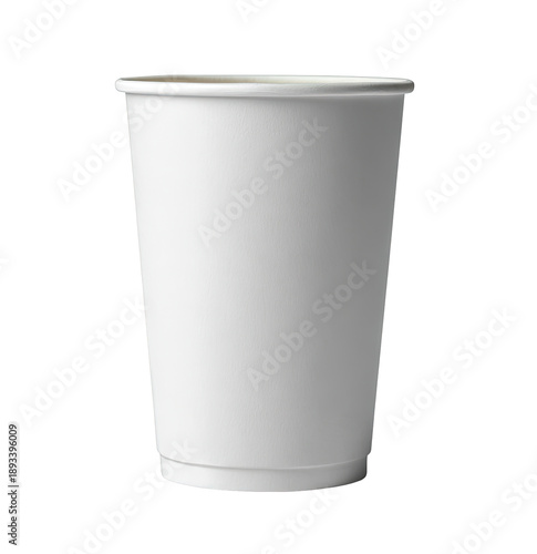 Wallpaper Mural Blank white disposable coffee cup Torontodigital.ca