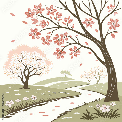 You Re In Control Spring Outdoor Calm Illustration (2) SVG Vector Design