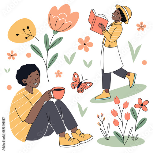 You Re In Control Spring Happiness Daily Routine I (1) SVG Vector Design