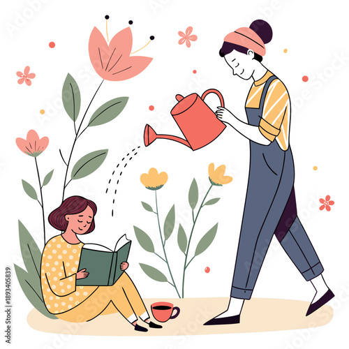 You Re In Control Spring Happiness Daily Routine I SVG Vector Design