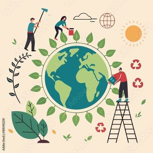   Sustainability   Global Brand Demand  (2) SVG Vector Design