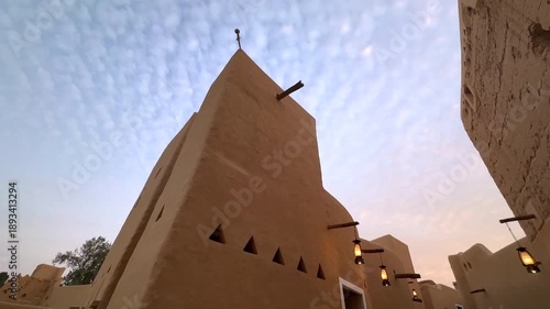 The ancient city of Diriyah, a World Heritage site in Riyadh, Saudi Arabia,
