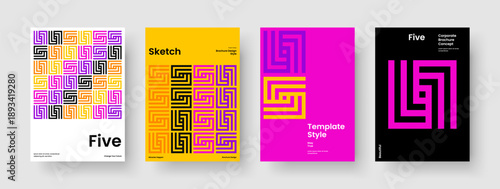 Creative Business Presentation Layout. Isolated Report Design. Modern Brochure Template. Poster. Flyer. Background. Book Cover. Banner. Notebook. Catalog. Journal. Handbill. Newsletter