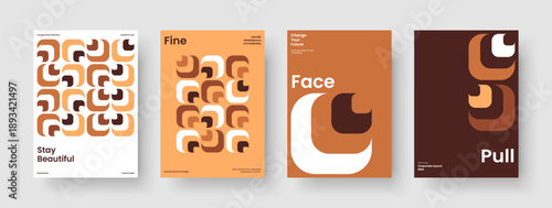 Geometric Book Cover Template. Modern Brochure Layout. Creative Banner Design. Flyer. Background. Report. Poster. Business Presentation. Leaflet. Notebook. Journal. Handbill. Brand Identity