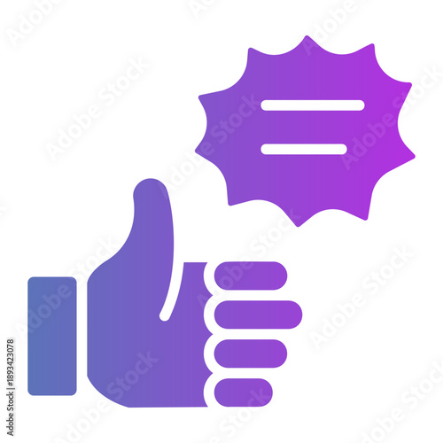 best deal Line Gradient Icon