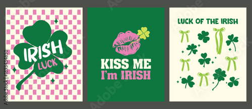 Shamrock Green St Patricks Day Celebration Set