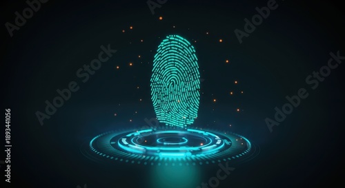 Biometric security authentication concept