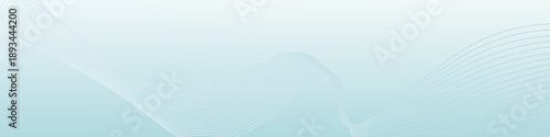 Abstract pastel aqua blue background with waves at the bottom and free space at the top eps10
