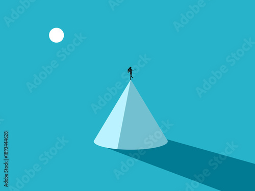 Businesswoman owners are balancing high risk situations