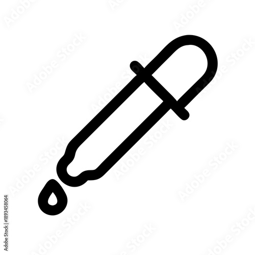 Color Dropper Icon Vector Illustration