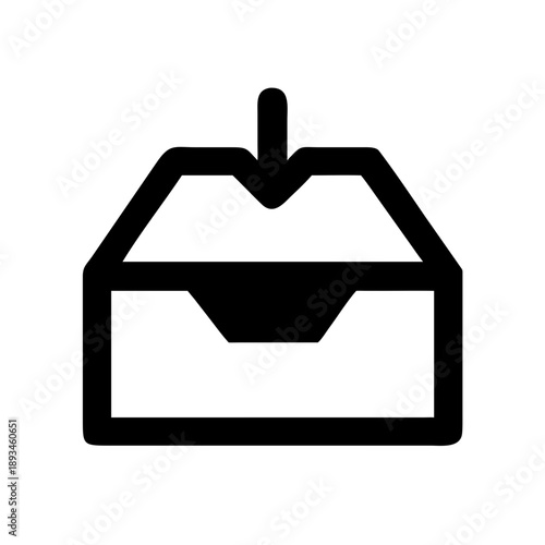 Inbox Icon Vector Illustration
