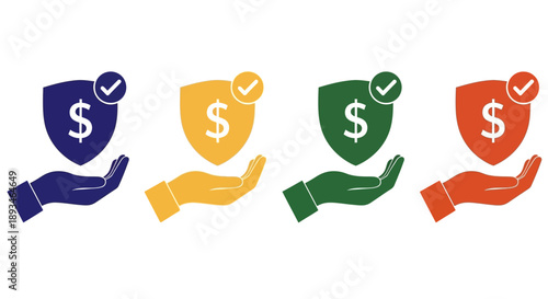 Hands holding money and plants, symbolizing investment growth and financial prosperity from various perspectives