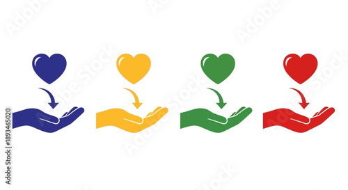 Hands holding money and plants, symbolizing investment growth and financial prosperity from various perspectives