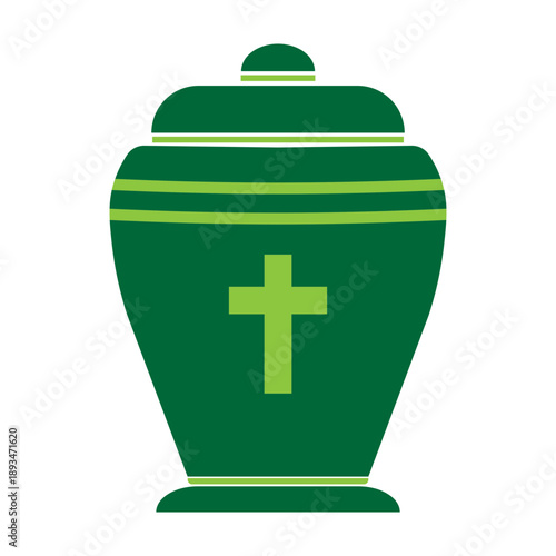 cremation urn icon