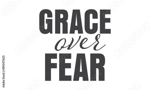 Biblical Phrase, Christian typography for banner, poster, photo overlay, apparel design