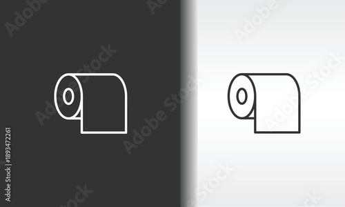 Tissue Vector, Icon Or Logo Sign Isolated Symbol Illustration