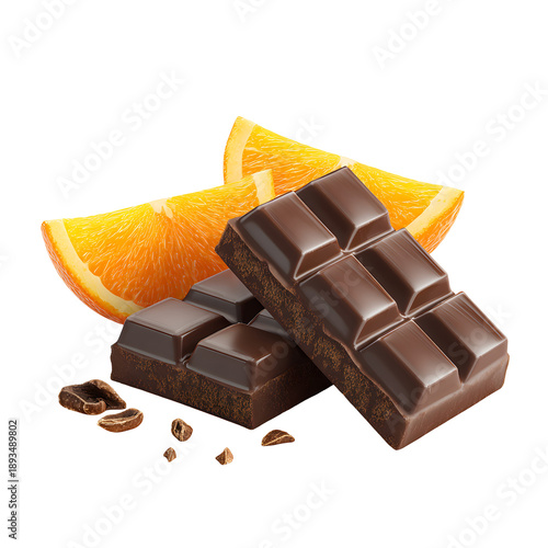 chocolate with orange	
