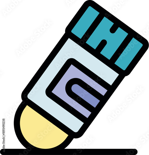 Dry adhesive in a push up dispenser, ideal for school, office, or home use, providing a convenient and mess free way to apply glue