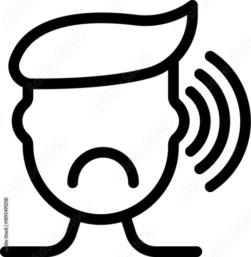 Sad face listening to negative news, having mental breakdown feeling depressed