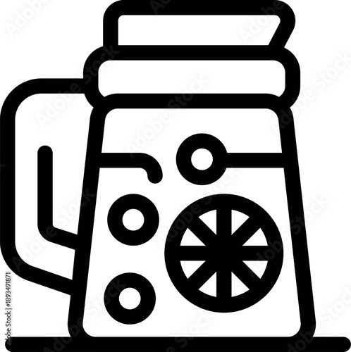 Glass pitcher of refreshing citrus fruit infused water, perfect for a healthy lifestyle