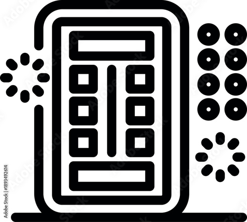 Electronic combination safe securing valuables, emitting light and sound signals for enhanced security measures