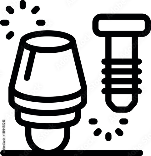 Furniture assembly process using rivet nut and screw, securing components with reliable fastening solution