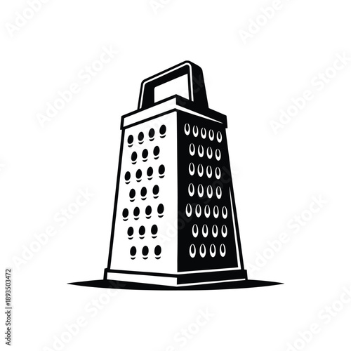 Kitchen Grater Utensil Isolated Vector Design For Culinary Arts