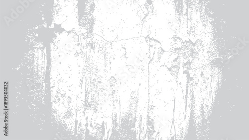 Abstract distressed overlay texture rough grainy background with blank transparent area vector illustration.